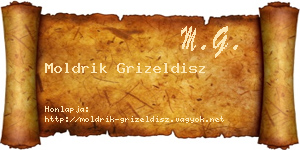 Moldrik Grizeldisz névjegykártya